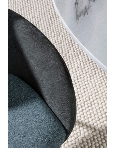 Silla con brazos de diseño moderno NURE tapizado combi