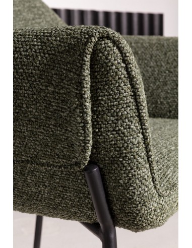 Silla con brazos de diseño SUMA, tapizado en...