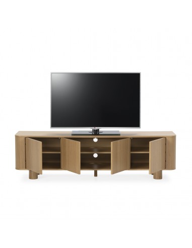 Móvel TV minimalista moderno PADOC 180 em carvalho