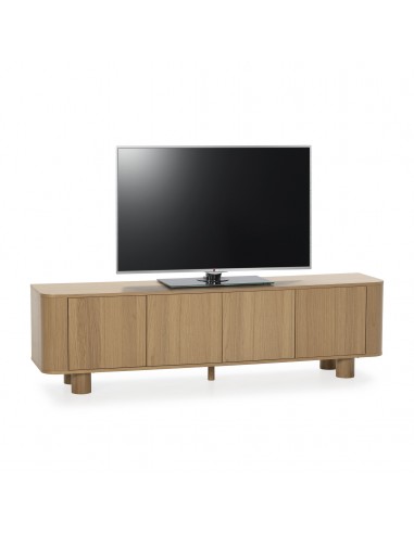 Móvel TV minimalista moderno PADOC 180 em carvalho