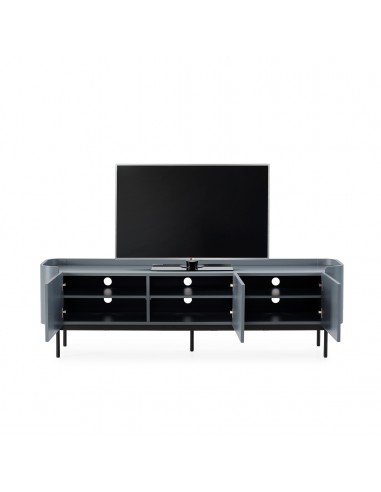 Mueble de TV de diseño WILLA 180 cm lacado azul