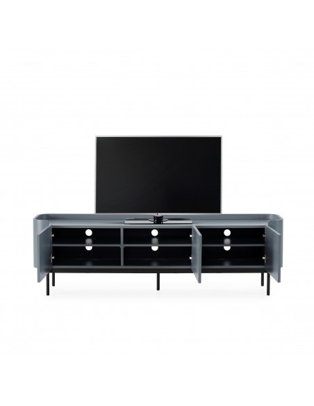 Móvel TV de Design WILLA 180 cm lacado azul