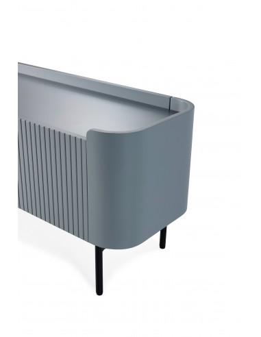 Mueble de TV de diseño WILLA 180 cm lacado azul