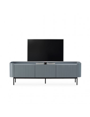 Mueble de TV de diseño WILLA 180 cm lacado azul