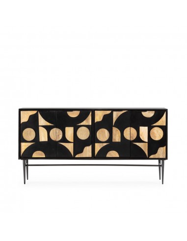 Aparador geométrico NAVYA 175 cm, Madera de...