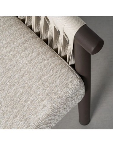 Conjunto de Jardim CALA Aço e Ratã com Sofá,...