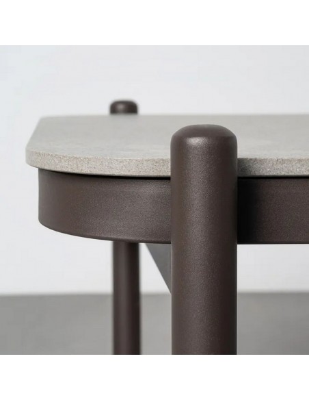 Conjunto de Jardim CALA Aço e Ratã com Sofá, Poltronas e Mesa