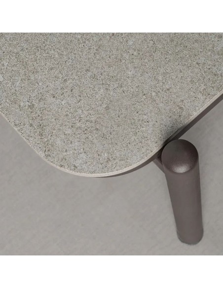 Conjunto de Jardim CALA Aço e Ratã com Sofá, Poltronas e Mesa