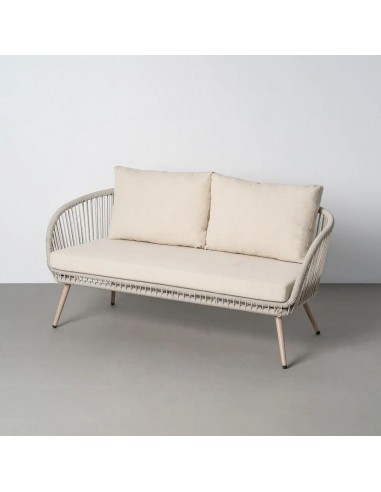 Conjunto de Jardim DUNA em Aço e Rattan com...