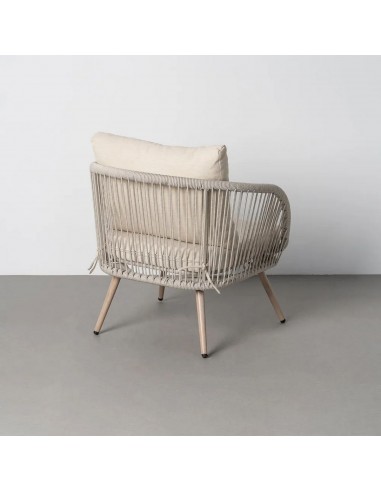 Conjunto de Jardim DUNA em Aço e Rattan com...