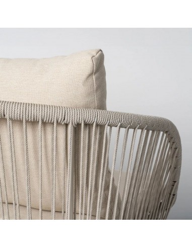 Conjunto de Jardim DUNA em Aço e Rattan com...