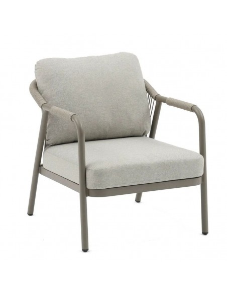 Conjunto Relax de Jardim TANYA em Alumínio Bege com Sofá