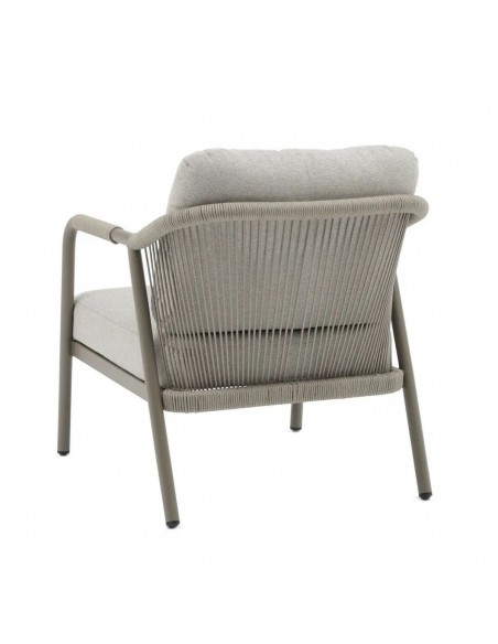 Conjunto Relax de Jardim TANYA em Alumínio Bege com Sofá