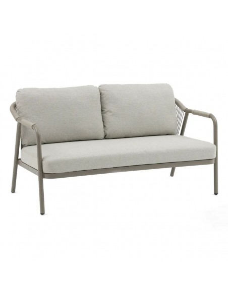 Conjunto Relax de Jardim TANYA em Alumínio Bege com Sofá