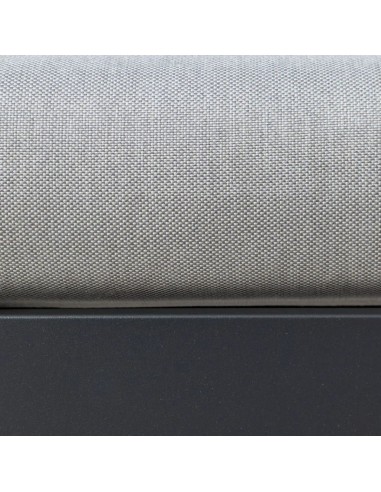 Set Rinconera de Jardim AGNES Alumínio Grafite...