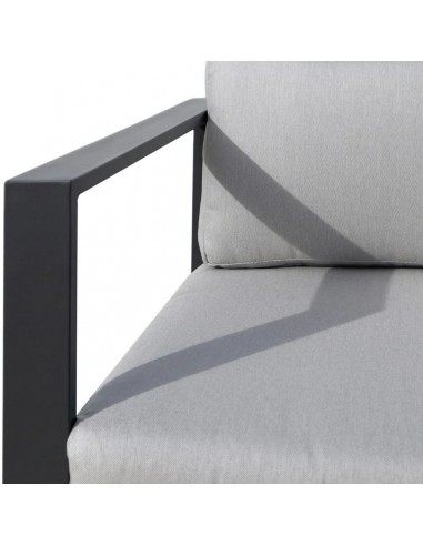 Set Rinconera de Jardín AGNES Aluminio Grafito...