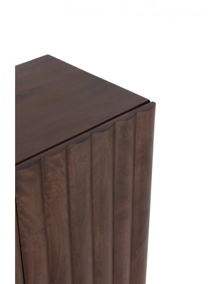 Aparador NOGAL de diseño BOHO TAMIRA 160 cm, 4 Puertas