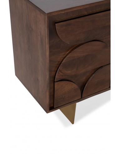 Aparador de diseño geométrico TRISHA 165, 4...