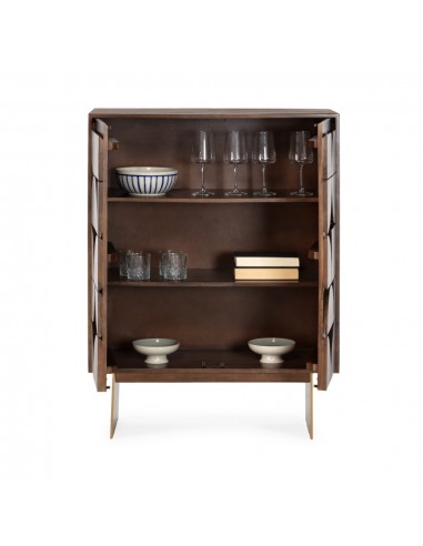 Aparador artesanal TRISHA cubo alto de 90 cm,...