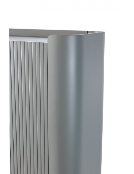 Aparador cubo alto de diseño WILLA 100 cm lacado azul