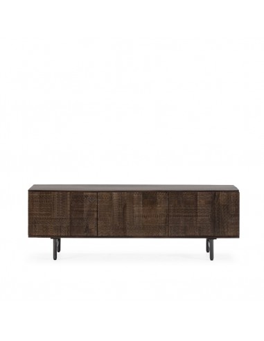 Mueble TV étnico KALAI 145 cm, verde oliva en...
