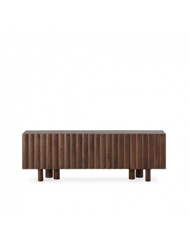 Móvel TV nogueira boho TAMIRA 160 cm em madeira...