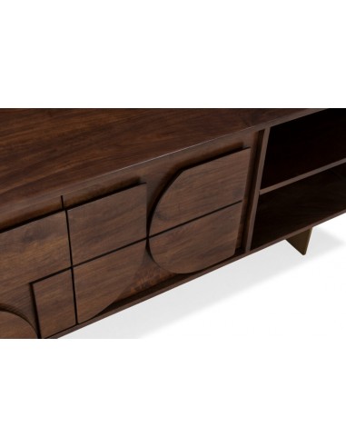 Móvel TV de design TRISHA 145 em madeira de...