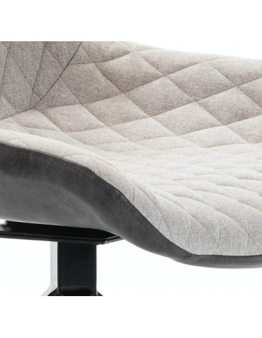 SILLA GIRATORIA DE DISEÑO SAID, tejido, simil piel