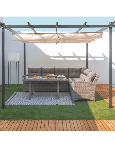 Conjunto de jardim DALILA rinconeira em rattan...