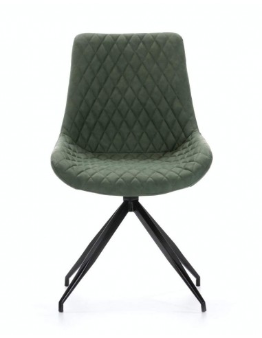 SILLA GIRATORIA DE DISEÑO SAID, tejido, simil piel