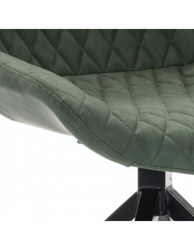 CADEIRA GIRATÓRIA DE PROJETO SAID, tecido, imitação de pele