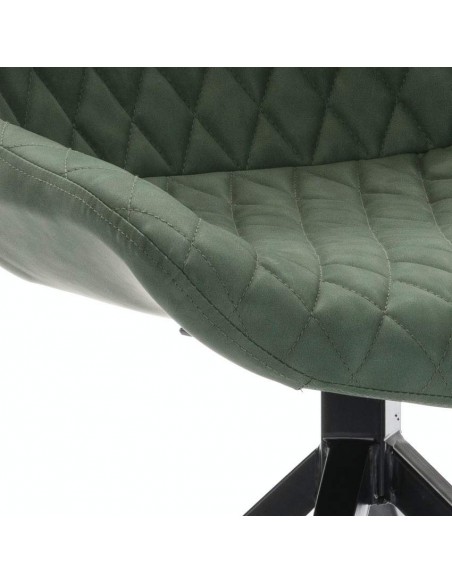 CADEIRA GIRATÓRIA DE PROJETO SAID, tecido, imitação de pele