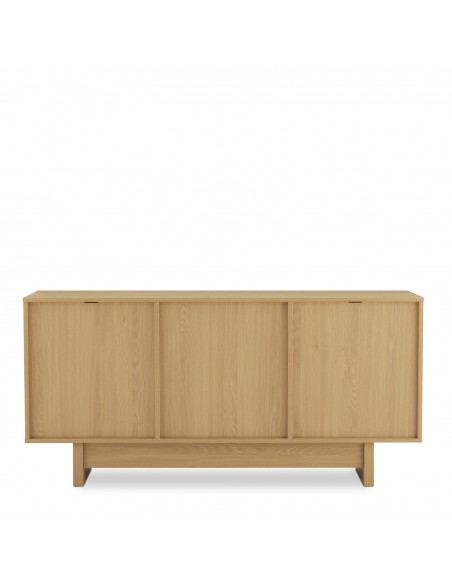 Aparador de diseño contemporáneo LUGANO 150 en melamina roble