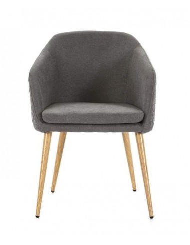 SILLA DE DISEÑO Midcentury LUCAS, TEJIDO, madera