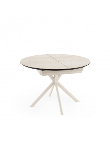 Mesa de diseño redonda en porcelánico...