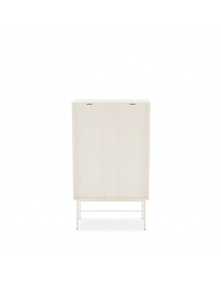 Sinfonier OSLO 5 Cajones 70 cm estilo minimalista Lacado Perla