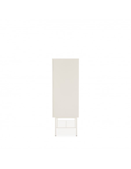Sinfonier OSLO 5 Cajones 70 cm estilo minimalista Lacado Perla