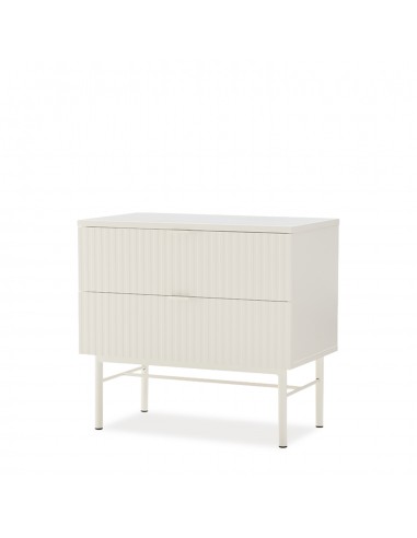 Mesa de cabeceira OSLO 60 cm, 2 gavetas, estilo...