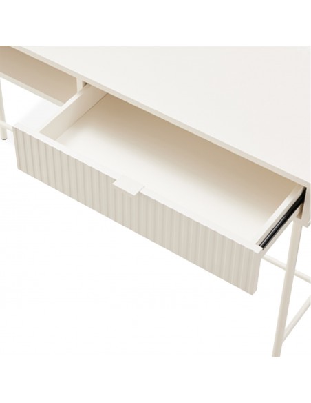 Consola OSLO de 120 cm design minimalista lacado perola