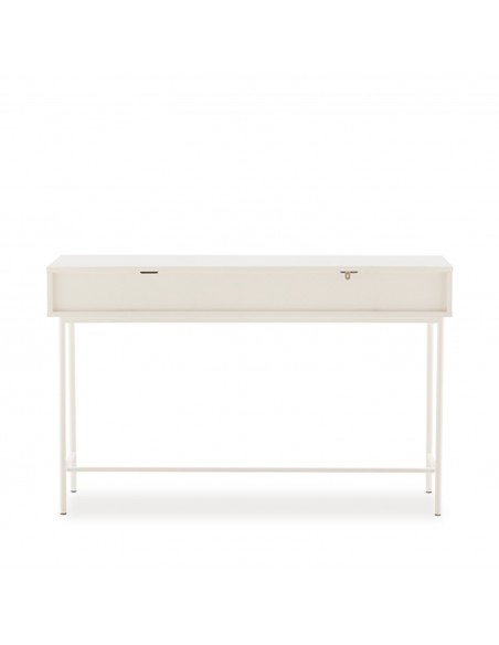 Consola OSLO de 120 cm design minimalista lacado perola