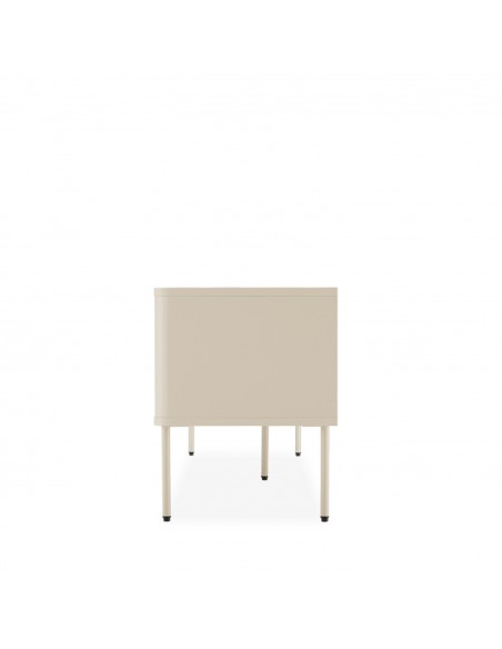 Móvel para TV BERGEN, 150 cm, minimalista, lacado a bege.