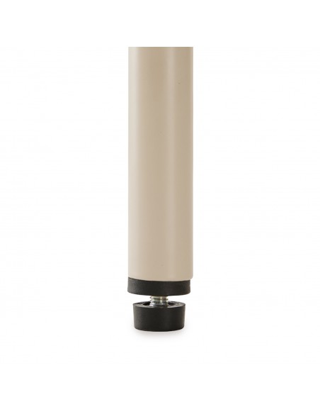 Cómoda BERGEN de design minimalista com 3 gavetas, lacado bege.
