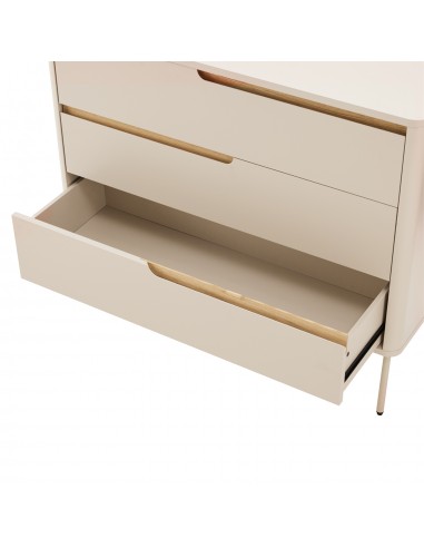 Cómoda de diseño minimalista BERGEN 3 cajones,...