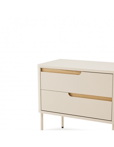 Mesita de noche minimalista BERGEN 60, 2...