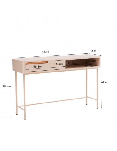 Consola design minimalista BERGEN 120, lacada a...