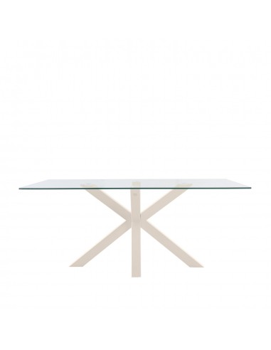 Mesa design ARGO 140x90, Vidro Transparente,...