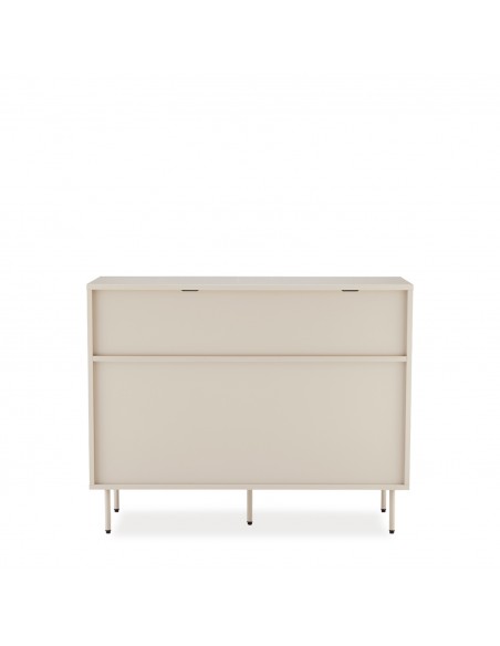 Cómoda design moderna TRENTO 3 gavetas en bege