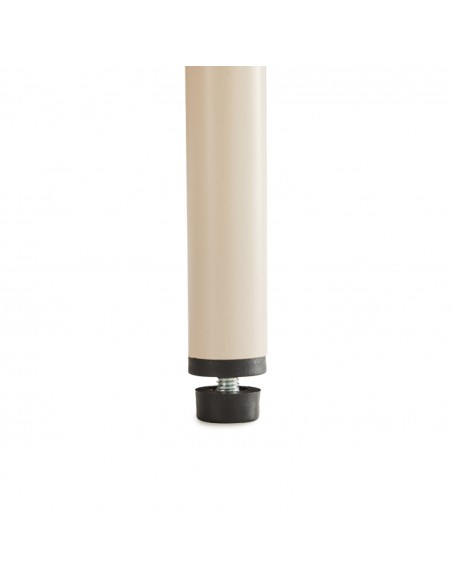 Mesita de noche de estilo moderno TRENTO 45, lacado beige