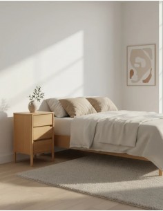 Mesa de cabeceira contemporânea Treviso 45, 3 gavetas,... 2