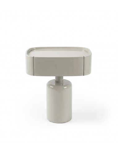 Mesa de cabeceira BENJA com design orgânico,...